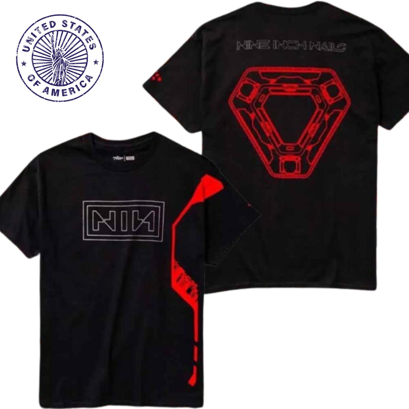 HOT! Nine Inch Nails X Tron Ares Double-Sided T-Shirt Unisex All Sizes XXL