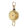 1pc Clip Metal ID Name Card Stationery Badge Holder Retractable Key Ring Lanyards