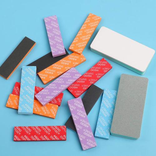 FINGOOO Sponge Sandpaper Set for Plastic Models, 22-Piece Set, Abrasive, Water-Resistant, Sanding, Gate Preparation, Surface Treatment, Model, Gunpla,