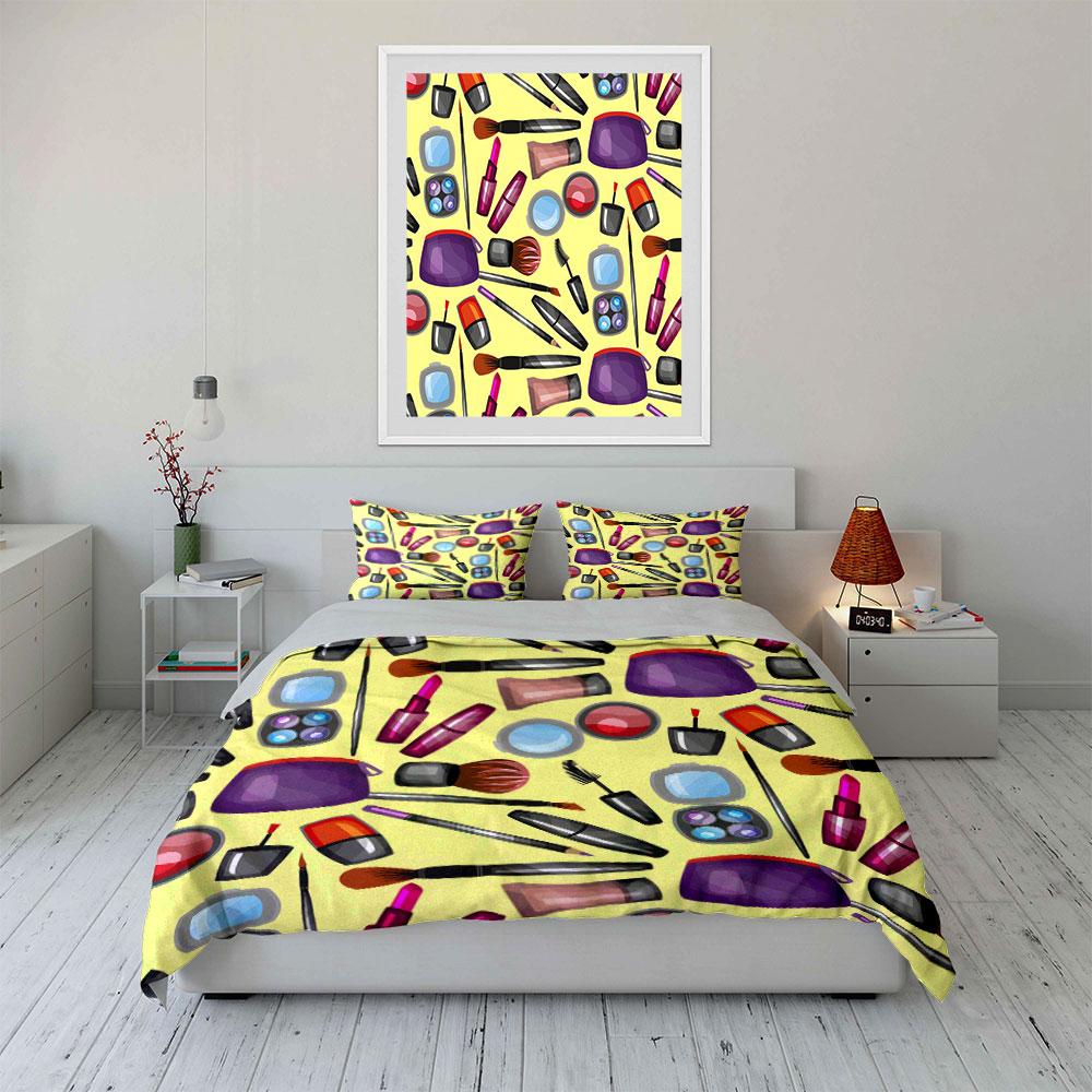 "High Heels, Bold Elegance" Bedding sets Duvet covers Pillowcases(1* Duvet Cover 2* Pillowcases without duvet insert)