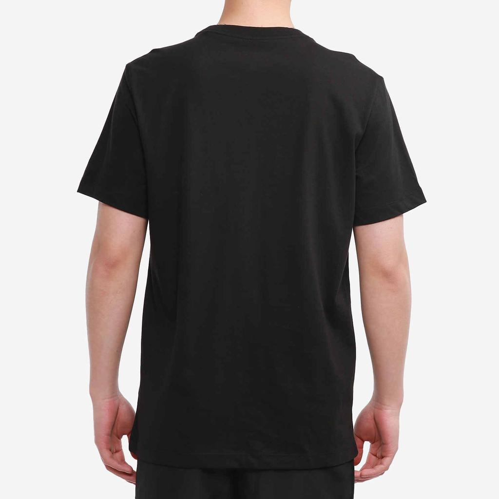 Jordan T Shirts Men's Black Crew Neck Moderate CZ8384-010