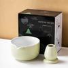 2 Stück Japanische Keramik Matcha Schale Kung Fu Tee Set Teetasse Kleine Einzelne Tasse Matcha Teetasse Schale DIY Herstellung Teegeschirr Zubehör