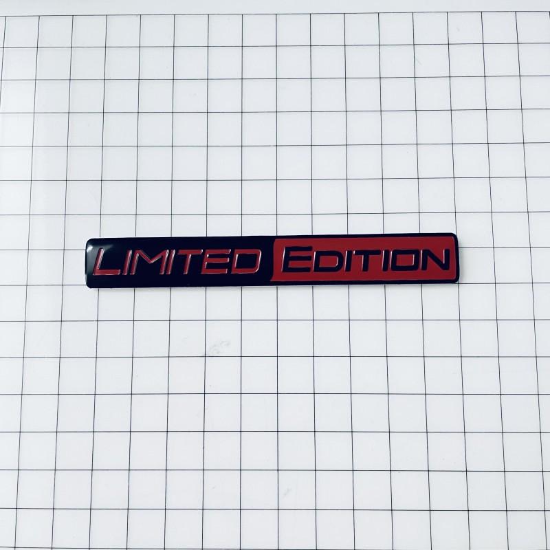 Limited Edition Emblem 3D Metal Badges Decal Motorcycle Sticker Auto Racing Sport Emblem for Rear Trunk Side Fender Car Motor