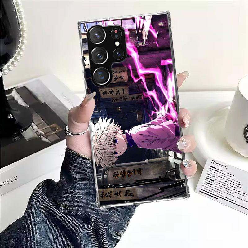 Huner X-Hunters Killua Soft Phone Case For Samsung Galaxy S22 S23 S24 S25 Edge S26 Ultra S20 FE S21 Plus + Fundas Coque Galaxy S