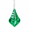Faceted Christmas Tree Ornament Plastic Faceted Tree Ornament  Window Hanging Decor