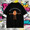 2026 Summer Cotton Printed TShirt Funny Cartoon Graphic Tee Unisex WOMEN Plus Size Loose Casual Hip Hop Rap Breathable Comfort Top