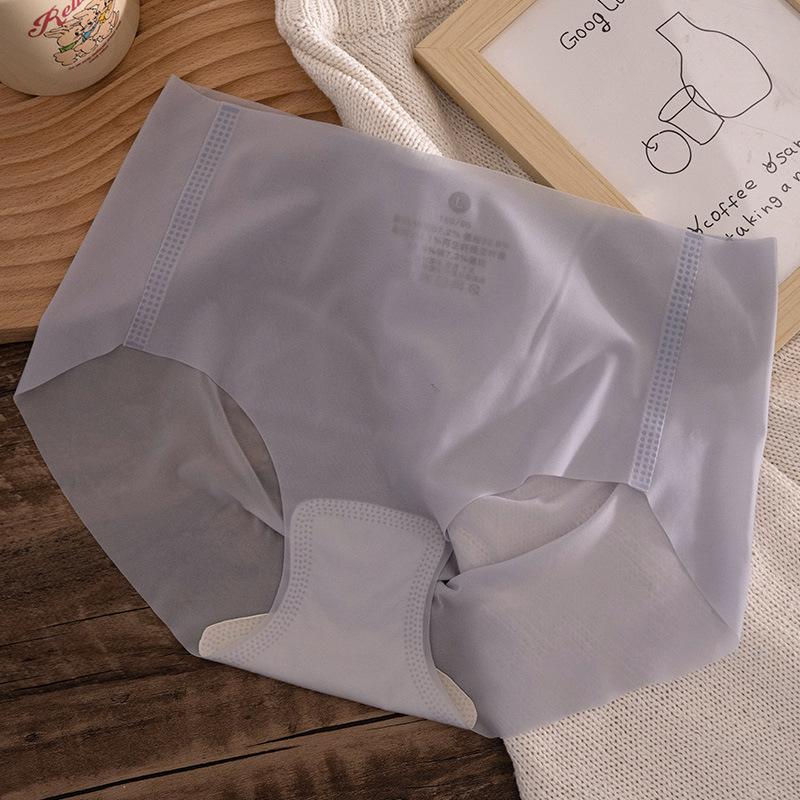 Ladies Breathable Soft Transparent Triangle Underwear Seamless Lightweight Ultra Thin Comfortable Panties for Everyday Wear