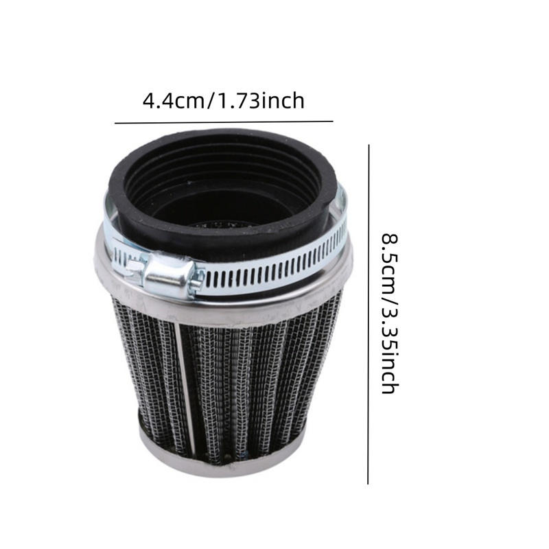 

Входной воздушный фильтр для мотоцикла 35-60 мм очиститель двигателя черный холодный сапун товары для дома 44 mm чёрный