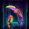 Toys Folding Claw Knife Butterfly Claw Gravity Knifes 3D Printed Stress Relief Gravity Fidget Toy Hand Gripper Sensory