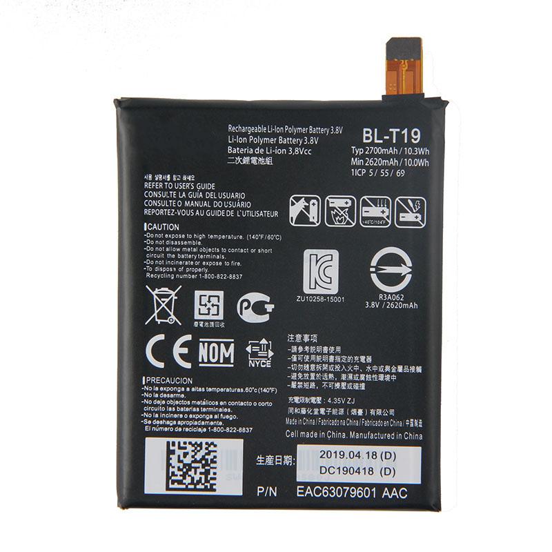 Original BL-T19 Internal Battery For LG Nexus 5X H798 H791 H790 BLT19 2700mAh