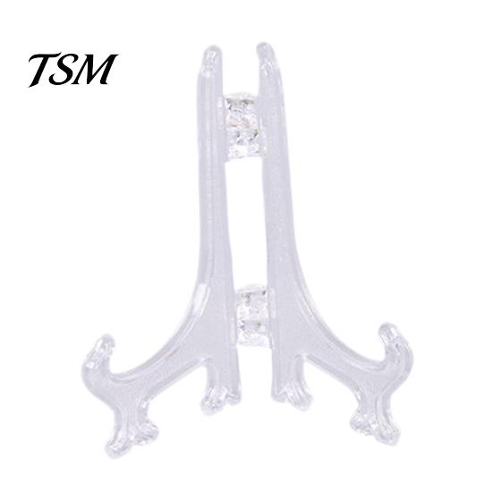 Picture Frame Display Plate Rack Safe Wide Application Triangle Structure Dish Portable Easels Holder for Hotel Kitchen Easel