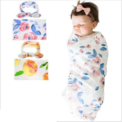 floral swaddle wrap
