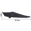 Front Wiper Side Cowl Extension Cover Trim 53824-02130 53823-02130,Windshield Wrap Corner Cap,1 Pair For Toyota Corolla Altis 2014-2019