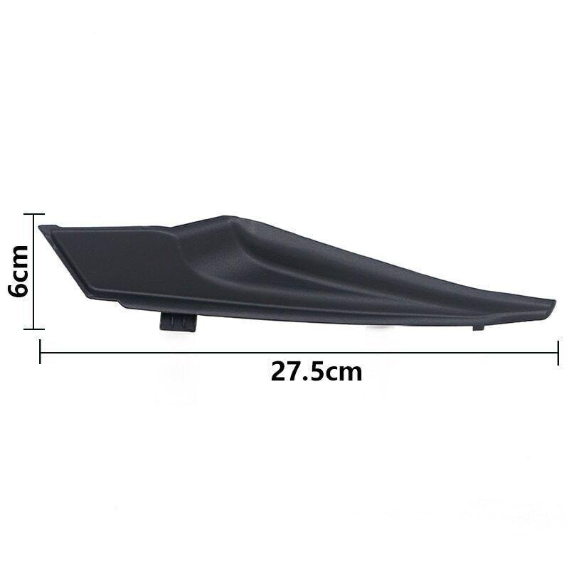 Front Wiper Side Cowl Extension Cover Trim 53824-02130 53823-02130,Windshield Wrap Corner Cap,1 Pair For Toyota Corolla Altis 2014-2019