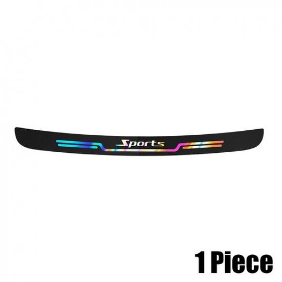 5pcs Car Door Sill Scuff Plate Cover Bumper Trunk Protector Anti Scratch Sticker
