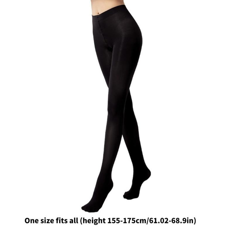 Soft Stretchy Tights Pantyhose 70D Semi Opaque Tights,High Waist Pantyhose Solid Color Footed Pantyhose Cosplay Tights