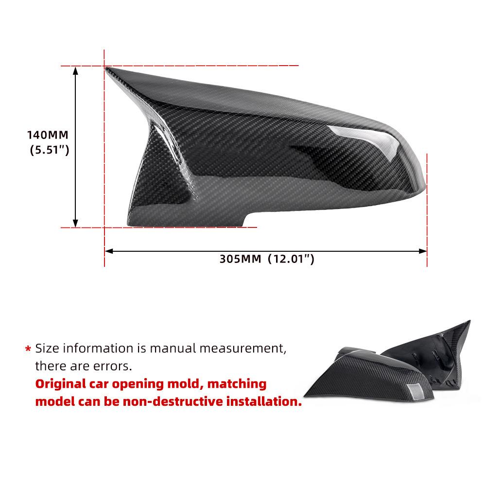 Carbon Fiber Rearview Mirror Cover for BMW F20