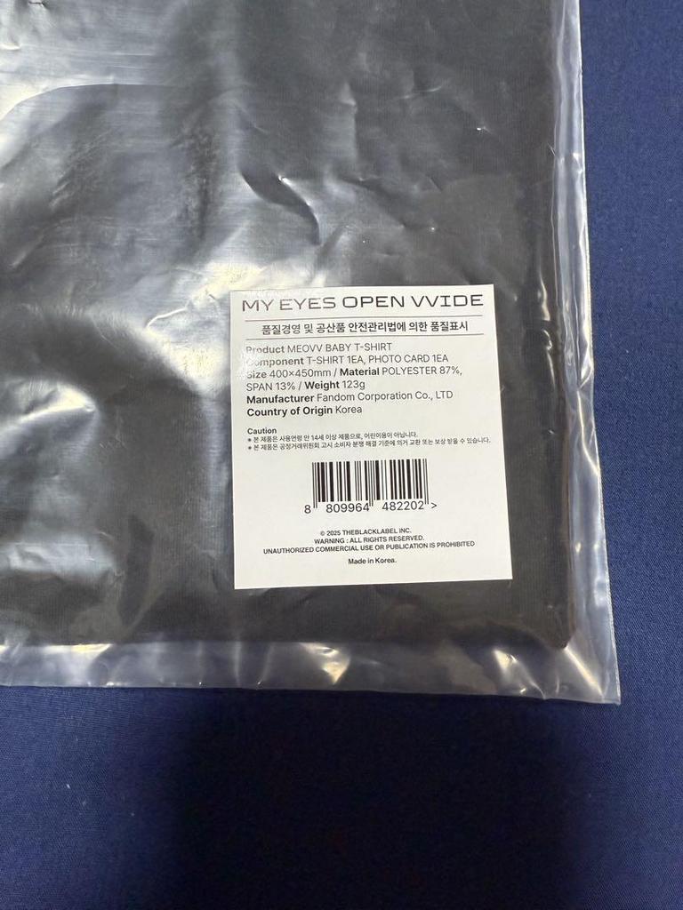 [USED] meovv pop-up limited T-shirt MD product