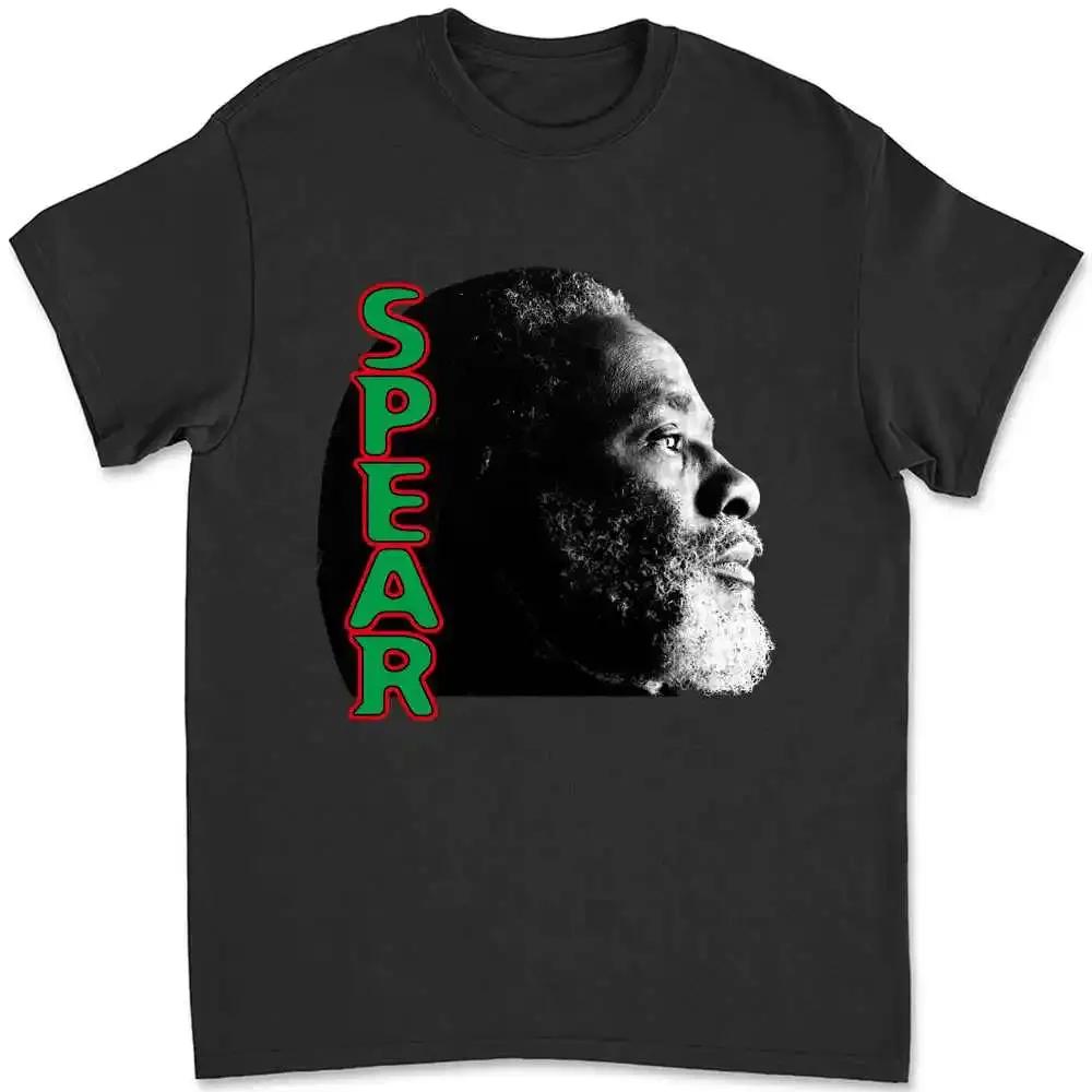 Burning Spear Never Worn Washed Black T Shirt MHQE