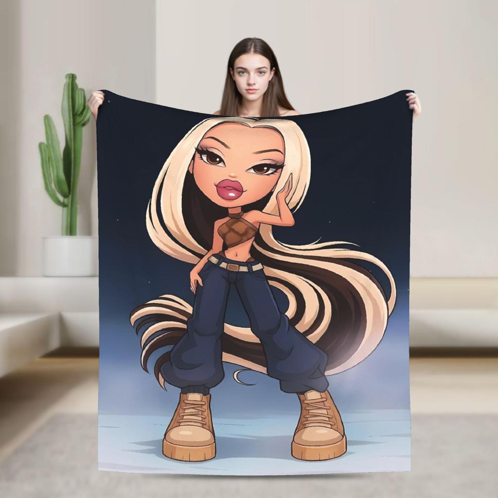 Lolas Indigos Tour Flannel Blanket Winter Super Soft Throw Blanket for Kids Adult Home Decor Aesthetic Bedspread