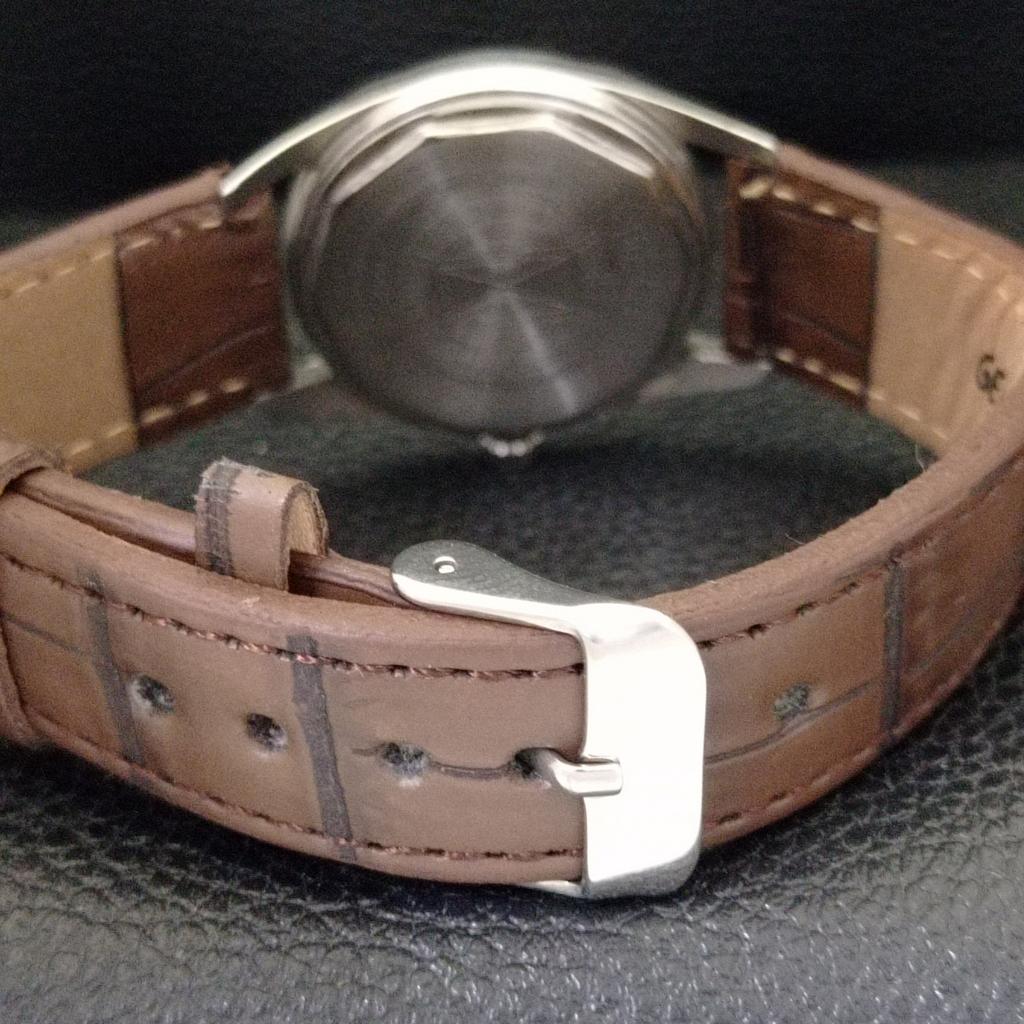 SWISS VINTAGE FAVRE LEUBA 111 SEA KING HAND-WINDING MENS PINK WATCH A702010-5 R208-a702010