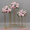 Simulated Silk Floral Arrangement: Round Flower Ball for Aisle, Table, or Wedding Stage Decoration.