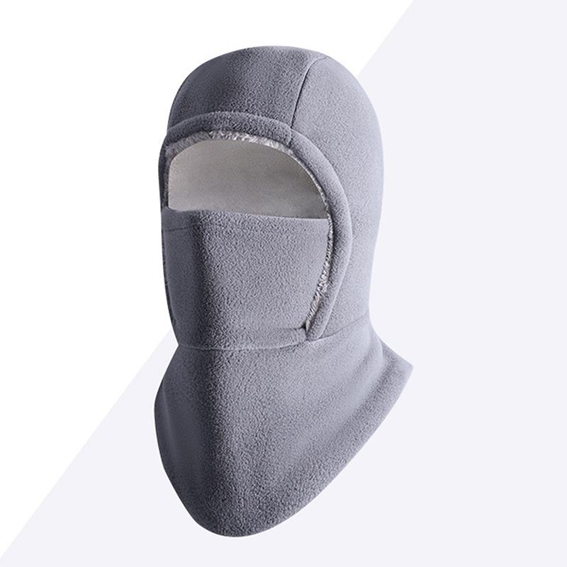 Winter Winddichte Gesichtsmaske Mütze, Inklusive Nackenwärme und Ohrenschutz, Dicke Rad-, Lauf-, Ski-, Angelmütze