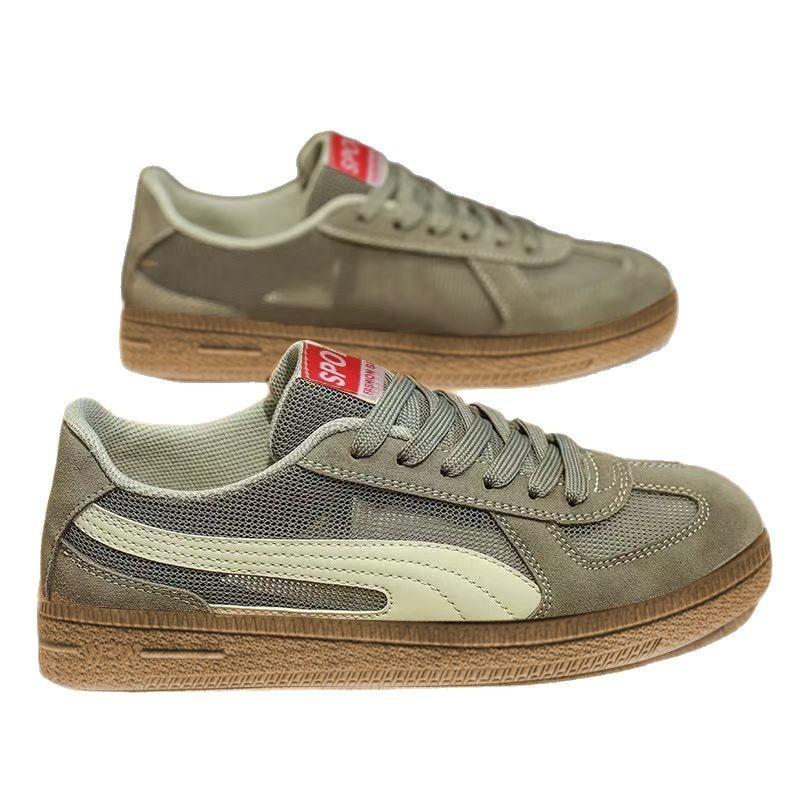 Men's shoes new summer mesh breathable retro sports and leisure board shoes versatile running shoes tide