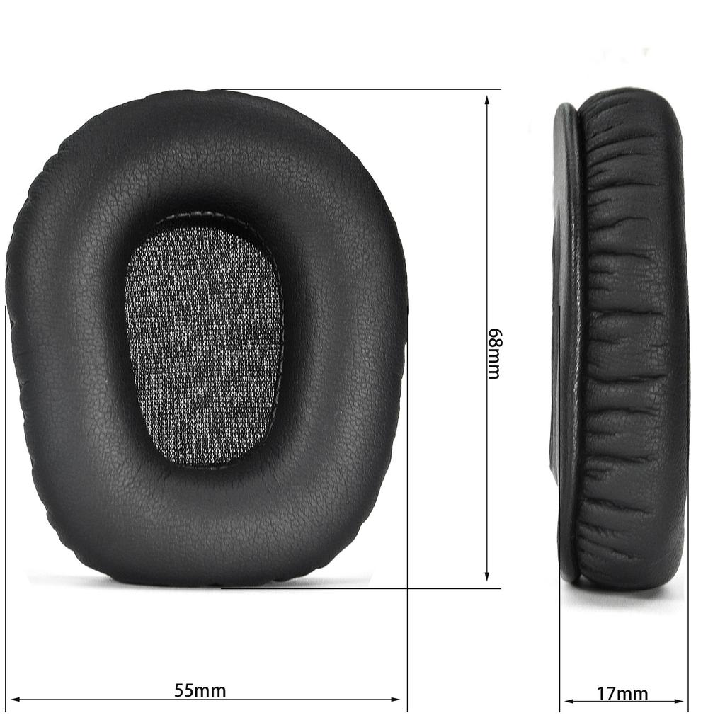 YAYINCC 1 Pair Replacement memory foam Ear Pads Pillow Cushion Cover For Vxi BlueParrott B350-XT B350XT Headset