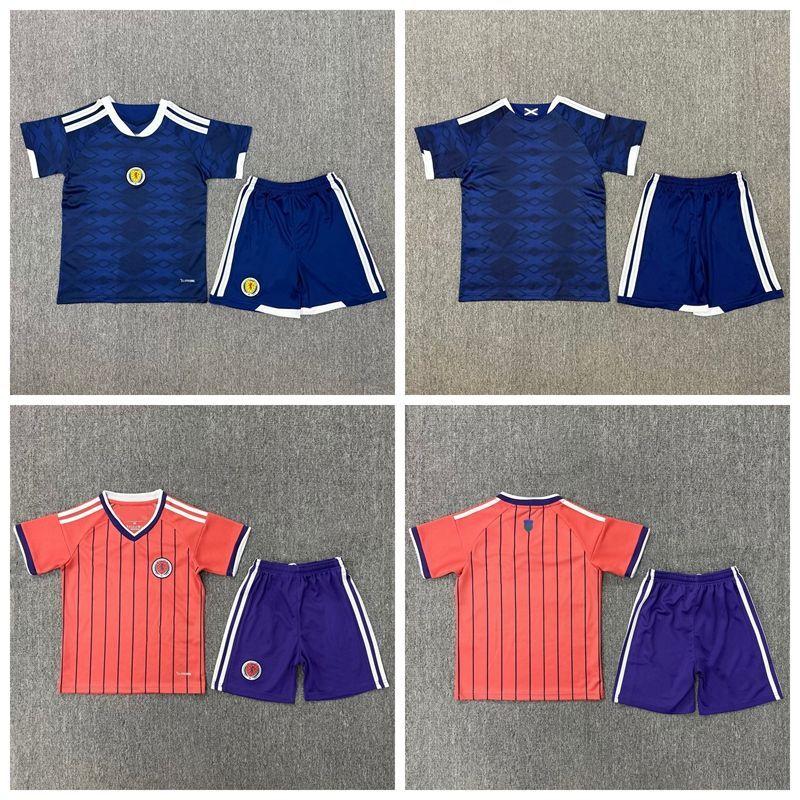 Maglia Coppa del Mondo Scozia 2026 Versione Fan stesso stile Maglia da Calcio