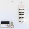 3 Lommer Dør Vegghengende Oppbevaringspose Veske Hjem Garderobe Småsaker Organizer