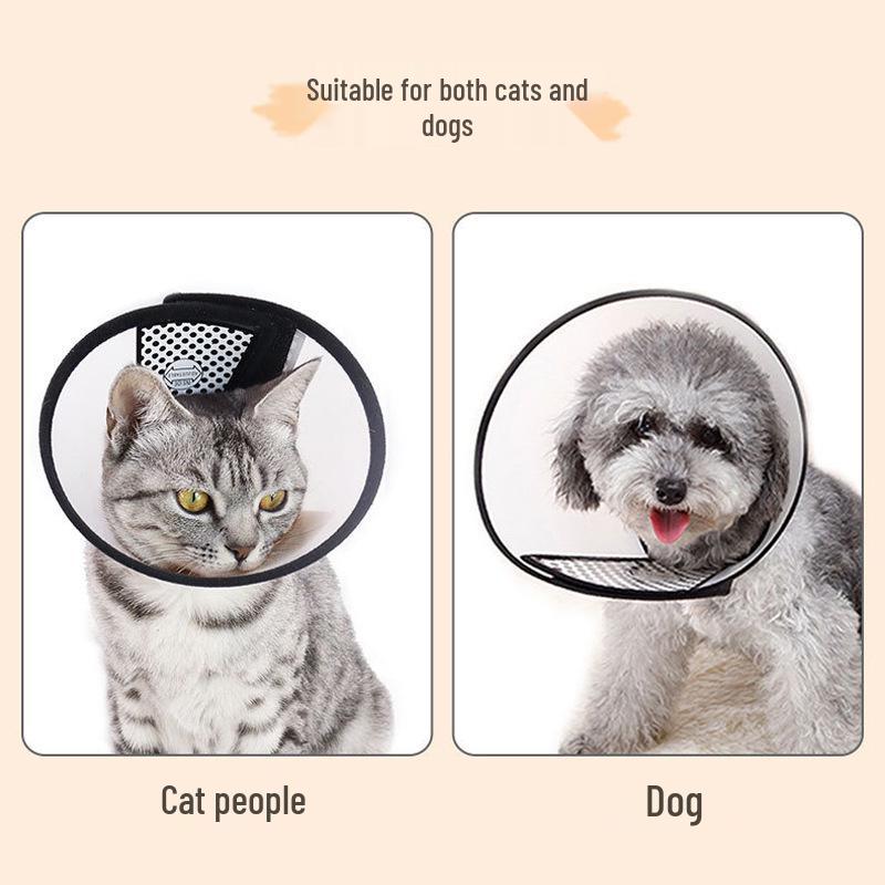 Golden Retriever Post-Surgery Elizabethan Collar - Anti-Scratch, Anti-Bite, Anti-Lick Dog & Cat Head Cover