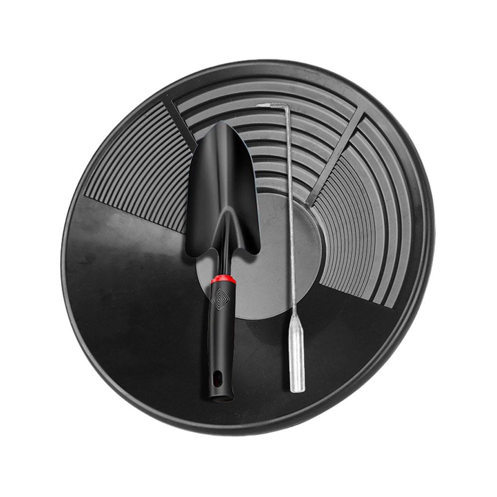 

Уличный золотой лоток, лоток для добычи золота для драгирования и разведки, инструмент для промывки речного песка, совместимый с металлодетекторами