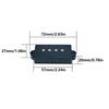 Bass Preamp Wiring Circuit Pickup 4 Strings Electric Bass Pickups Tone Control Wiring Harness Bass Pickup Easy to Use