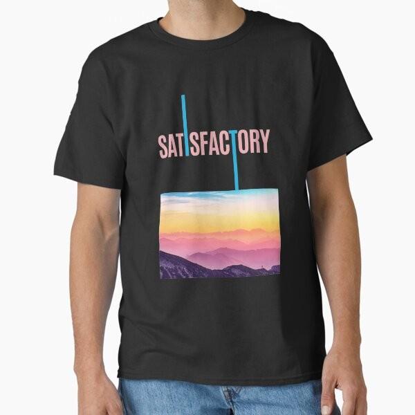 Satisfactory - Satisfactory Classic T-Shirt T-Shirt Made in US/AUS Size S-2XL Unisex T-Shirt L