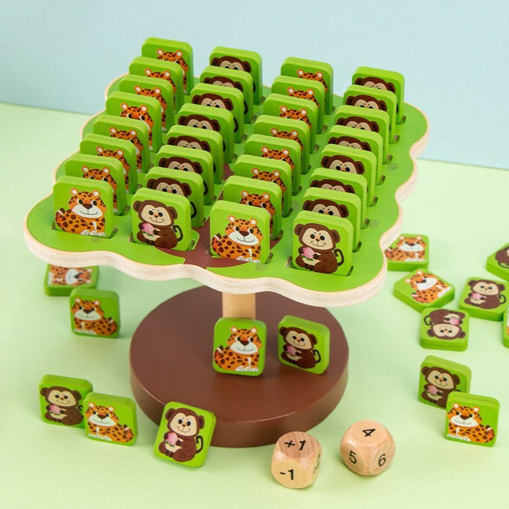 Thinking Training Balancing Monkey Toy Board Game Balance Puzzle Toy Desktop Toys