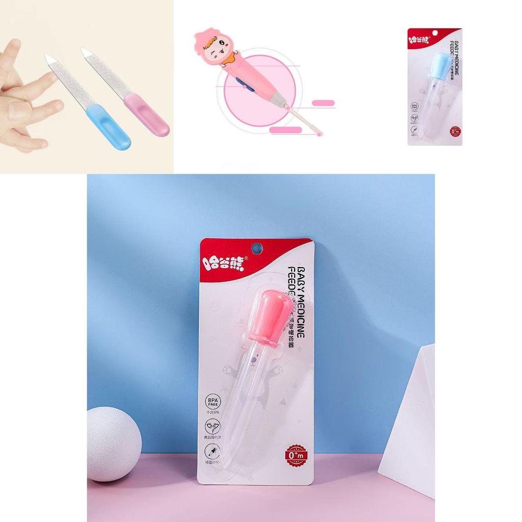 Baby Care Gift Set With Child Nail Clippers And Ear Pick Tools For Infants Toddlers