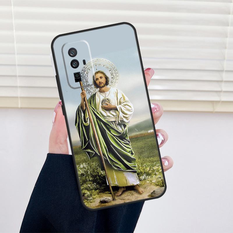 San Judas Tadeo Cover For Xiaomi 11T 12T 13T 14T Pro 13 14 15 Ultra POCO X7 X6 Pro X3 X5 F5 F6 M6 Pro Case