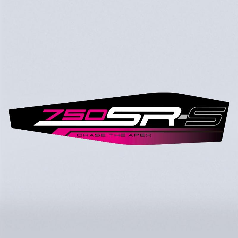 For 2025 CFMOTO 750SR-S Fixed Wing Stickers 3M Adhesive High-Density Vinyl Precision-Cut Anti-Slip Mod Parts