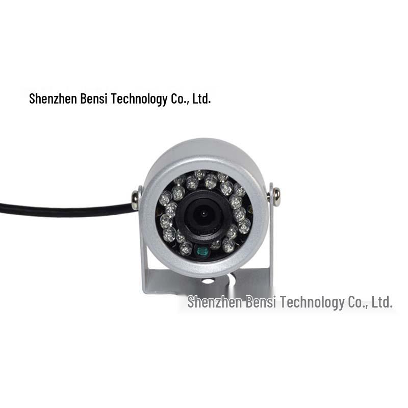 High-Definition AHD Coaxial Car Camera with Infrared Night Vision - Indoor/Outdoor Monitoring Probe
