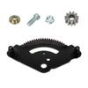 Replacement Steering Sector Plate with Pinion Gear For for 7171550F 7171550 Metal Material 3 Mounting Accessories For for Repair