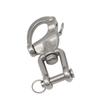 Pair Jaw Snap Shackle Diving Clips for Sailboat Spinnaker Halyard Sailing Rigging