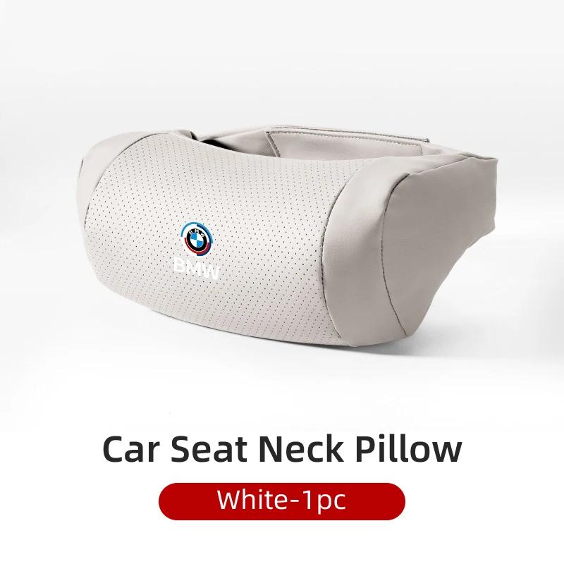 Pernă Caldă 2025 pentru Tetiere Scaun Auto Pernă Pernă Protecție Cap Gât Piele Pentru BMW X3 X5 M5 M3 E46 E90 E60 F10 E39 F30 E36 G30 E87 E7