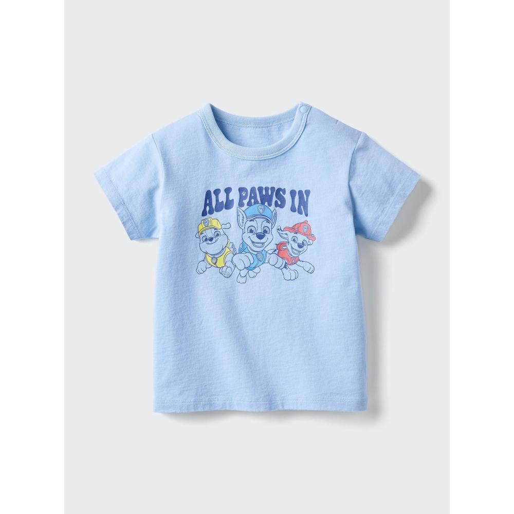 

Uniqlo Япония Щенячий патруль Ut 60 LIGHT BLUE/90