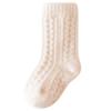Winter Thickened Newborn Baby Warm Socks Baby Foot Warmer Infant Kids Solid Color Floor Socks Children's Sleeping Sock