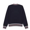 Onoff Women S Tri Color claSSic Cardigan Of2812la Navy