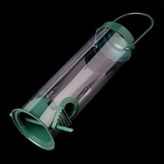 Garden Outdoor Balcony Hanging Bird Feeder Portable Pet Parrot Feeding Supplies