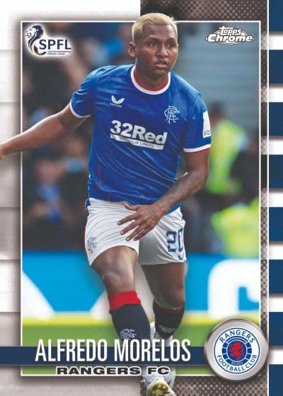 SPFL Topps Chrome Topps Шотландская Премьер-лига Topps Chrome Футбольная карта 2022-2023 2022-2023