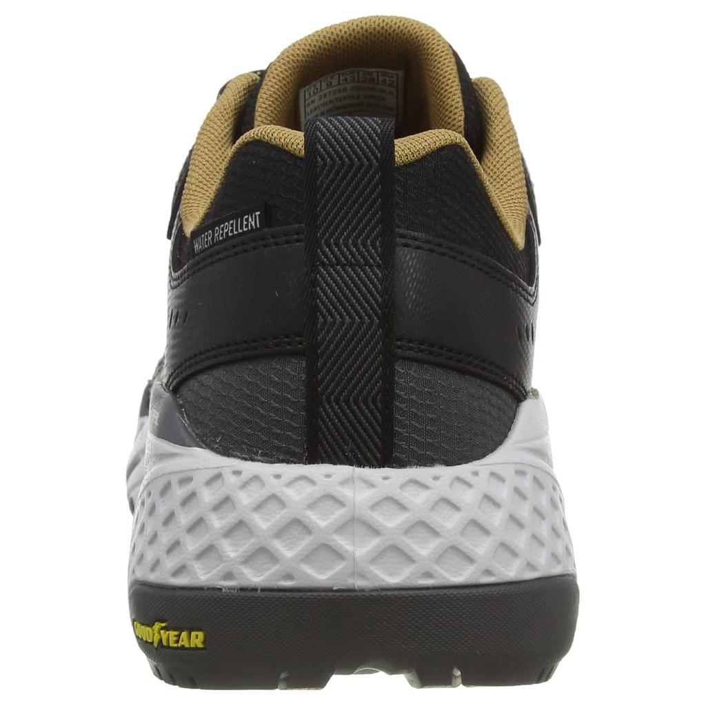 Skechers Outdoor Mens Comfortable Breathable Lightweight Low Top Trail Running Shoes Men sneaker Black Blue 237322C-NVGY