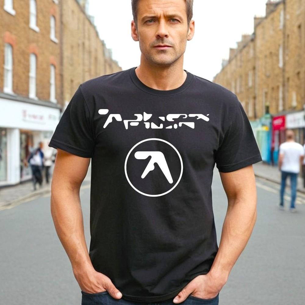 NEW APHEX TWIN TSHIRT FOR Men#039;s XL To 5XL Casual Joke Funny Present Top Tee Unisex T-Shirt XL